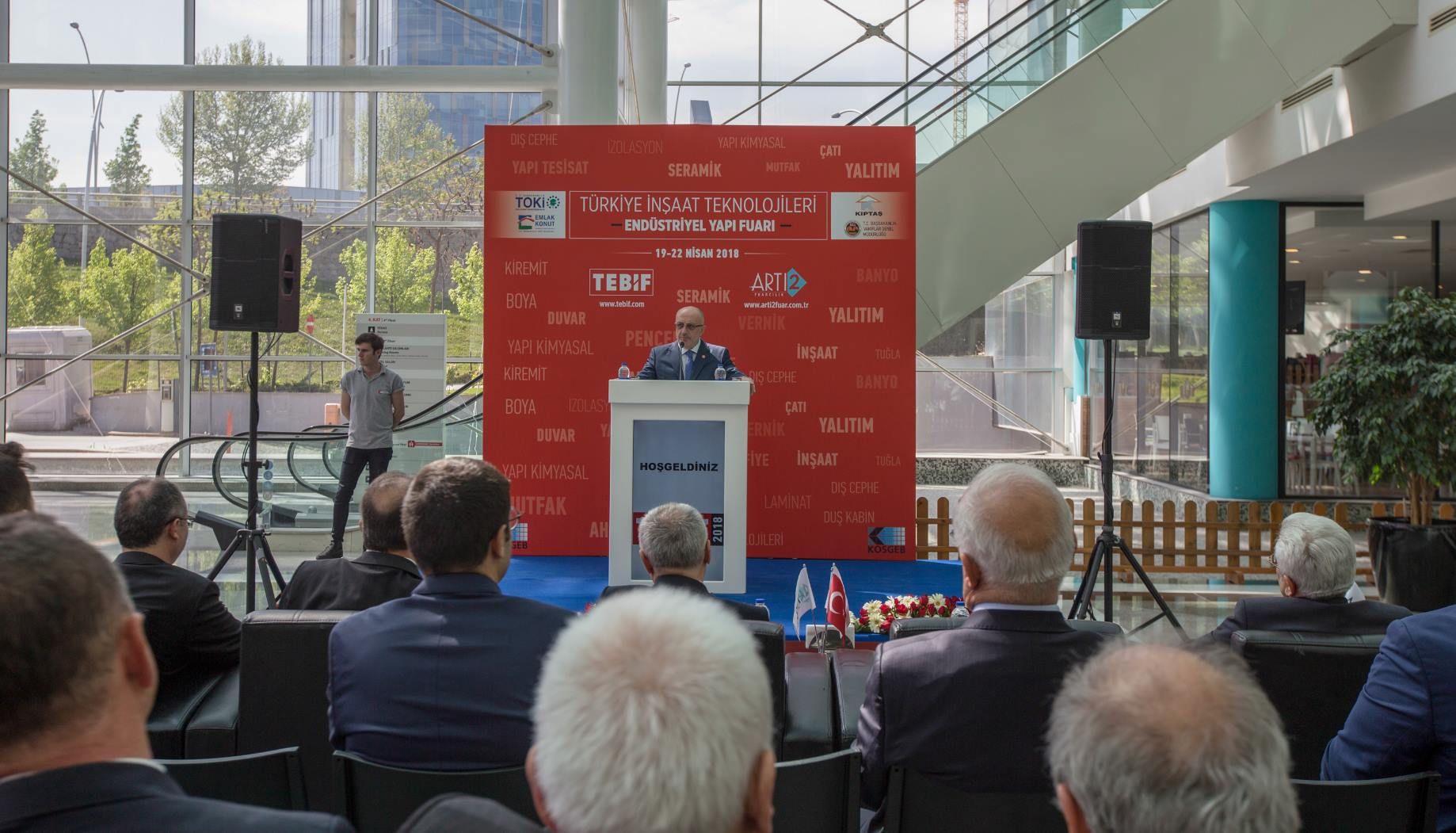 TEBİF 2018 Ankara Congresium Fuar Merkezi'nde ziyaretçileriyle buluştu.